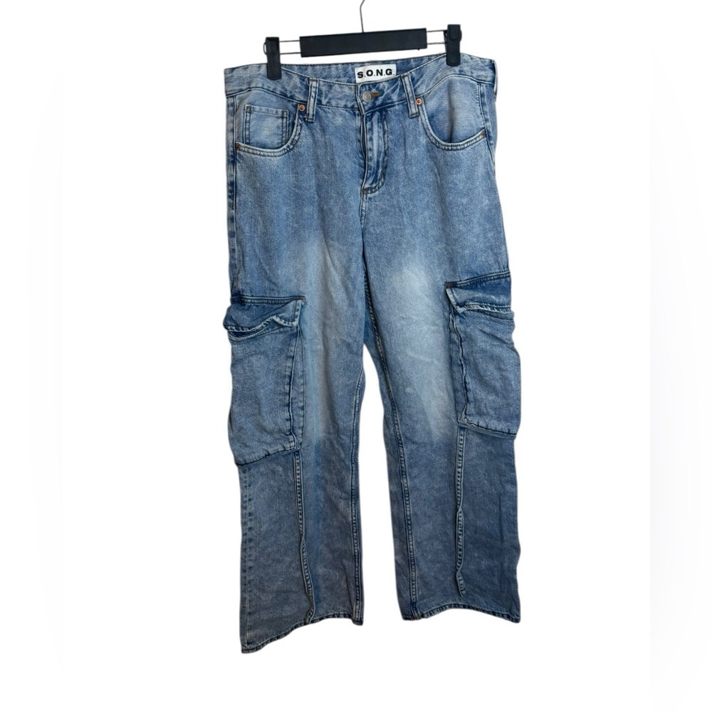 S.O.N.G Y2K Baggy Cargo Jeans